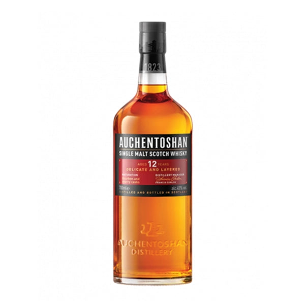 Auchentoshan 12 Year Old Single Malt Scotch Whisky - 70cl