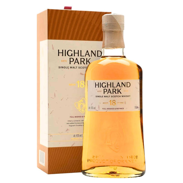 Highland Park 18 Year Old Single Malt Scotch Whisky 70cl