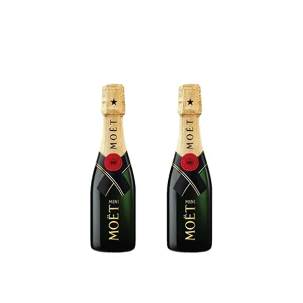 Moet & Chandon Champagne Brut Mini [Twin Pack] – 200ml