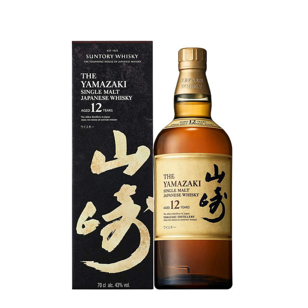 Yamazaki 12 Year Old Single Malt Japanese Whisky 70cl