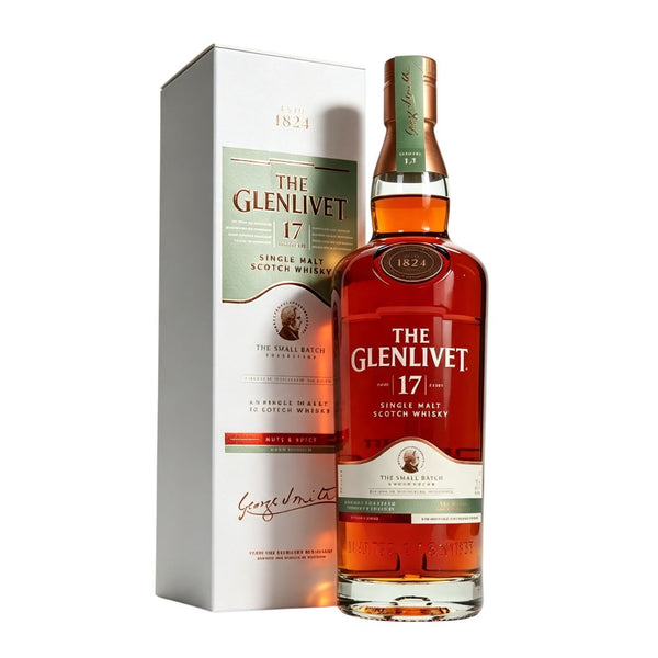The Glenlivet 17 Year Old Small Batch Single Malt Scotch Whisky 70cl