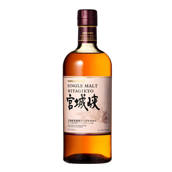 Nikka Miyagikyo Single Malt Japanese Whisky 70cl