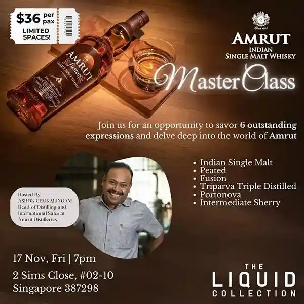 Amrut Whisky Masterclass