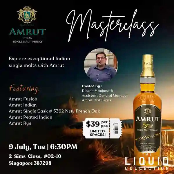 Amrut Whisky Masterclass