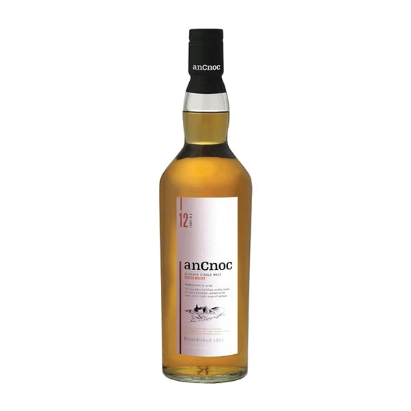 An Cnoc 12 Year Old Highland Single Malt Scotch Whisky – 70cl