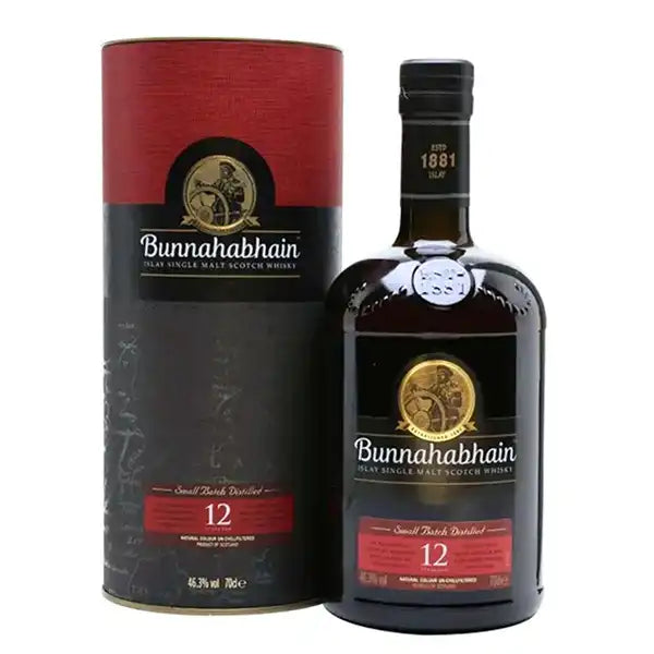 Bunnahabhain 12 Year Old, Islay Single Malt Scotch Whisky – 70cl