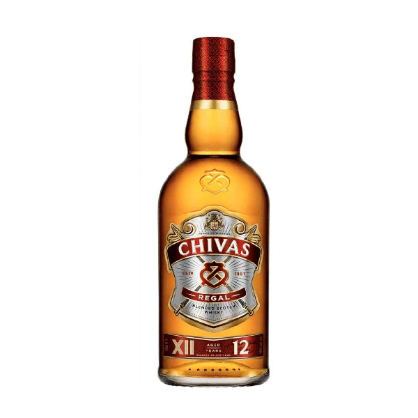 Chivas Regal 12 Year Old Blended Scotch Whisky – 70cl