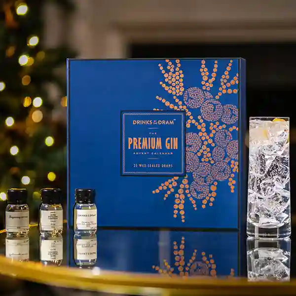 Drinks By The Dram Premium Gin Advent Calendar - 25 x 3cl