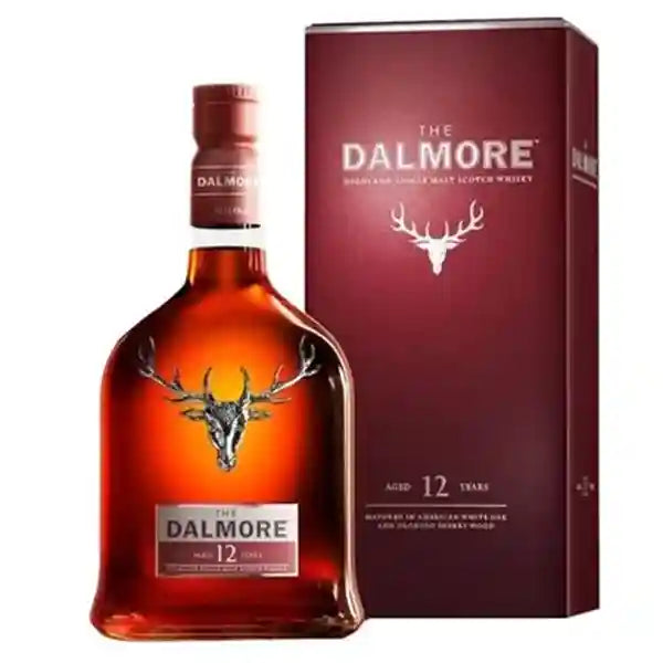 The Dalmore 12 Year Old Single Malt Scotch Whisky – 70cl