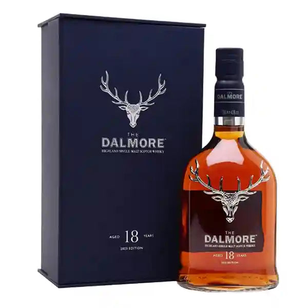 The Dalmore 18 Year Old Single Malt Scotch Whisky – 70cl