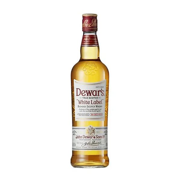 Dewars White Label Blended Scotch Whisky – 75cl