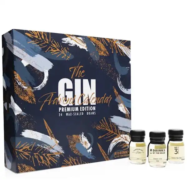 Drinks By The Dram Gin Advent Calendar Premium Gift Set 2023 – 72cl