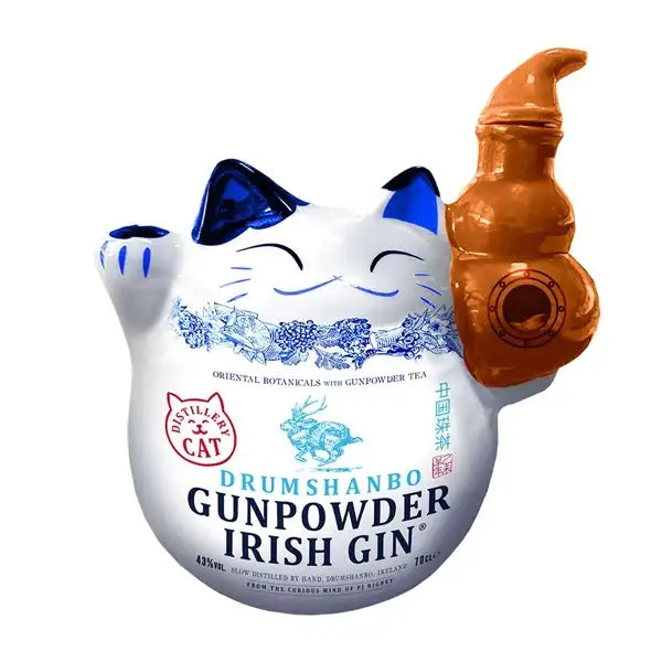 Drumshanbo Gunpowder Gin Distillery Cat – 70cl