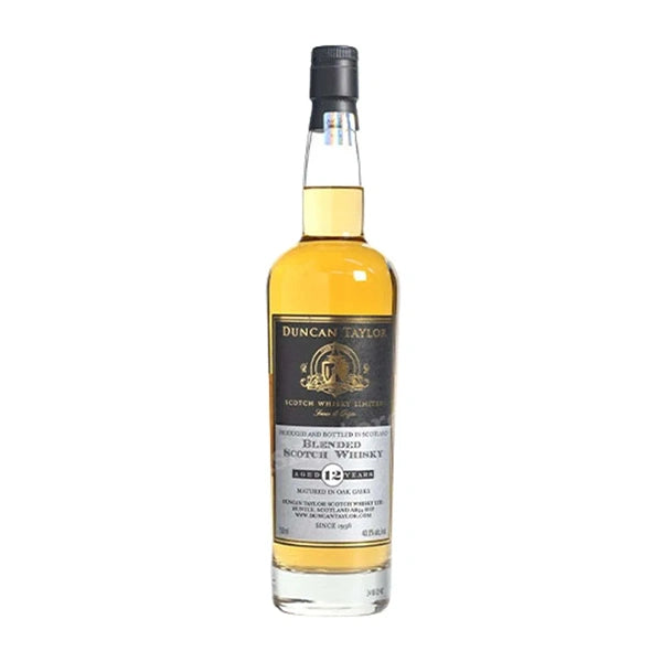 Duncan Taylor 12 Year Old Blended Scotch Whisky – 75cl