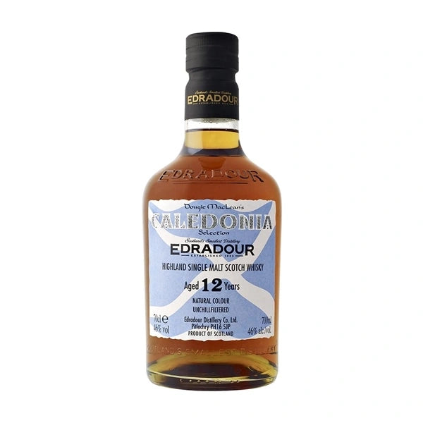 Edradour 12 Year Old Caledonia Highland Single Malt Scotch Whisky – 70cl