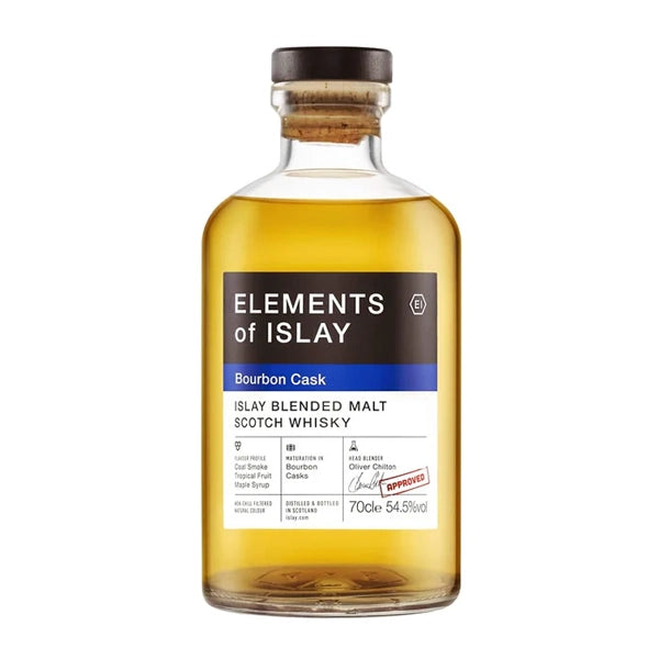 Elements of Islay Bourbon Cask Blended Malt Scotch Whisky – 70cl