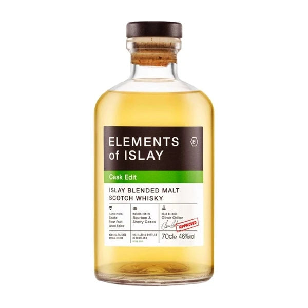 Elements of Islay Cask Edit Blended Malt Scotch Whisky – 70cl