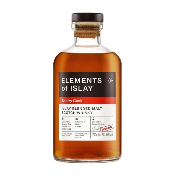 Elements of Islay Sherry Cask Blended Malt Scotch Whisky – 70cl