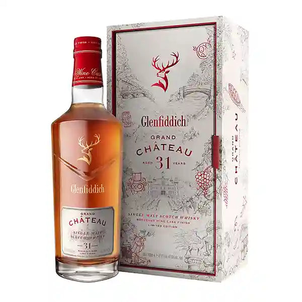 Glenfiddich Grand Chateau 31 Year Old Single Malt Scotch Whisky – 70cl