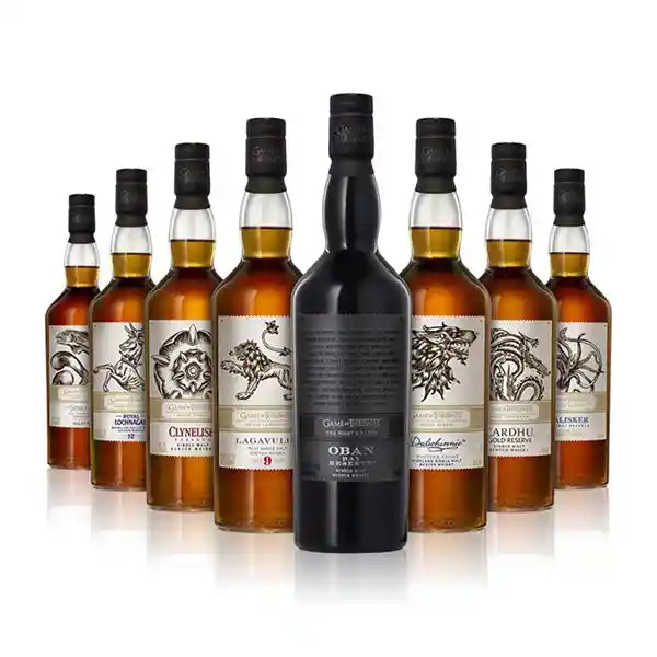 Game Of Thrones Limited Edition Single Malt Scotch Whisky [8 Bottles Per Set]