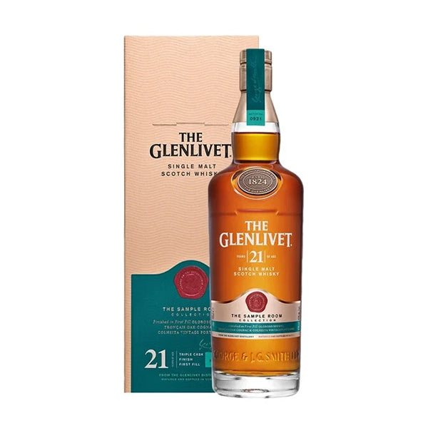 Glenlivet 21 Year Old Single Malt Scotch Whisky – 70cl