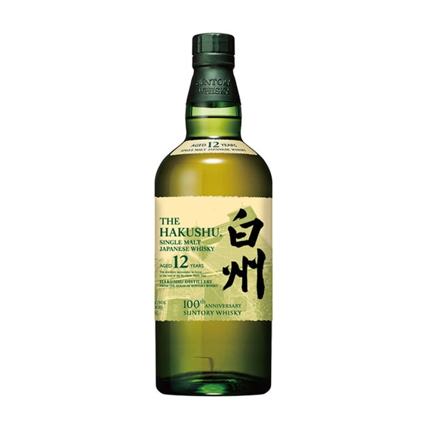 Hakushu 12 Year Old 100th Anniversary Edition Single Malt Japanese Whisky – 70cl