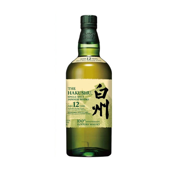 Hakushu 12 Year Old Single Malt Japanese Whisky - 70cl