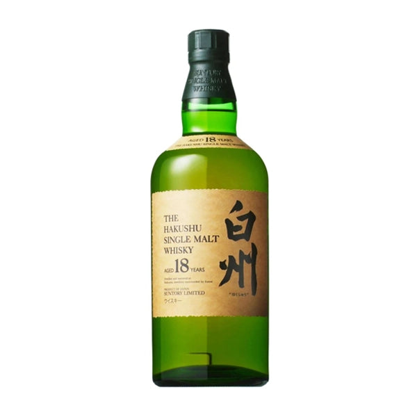 Hakushu 18 Year Old Single Malt Japanese Whisky 70cl