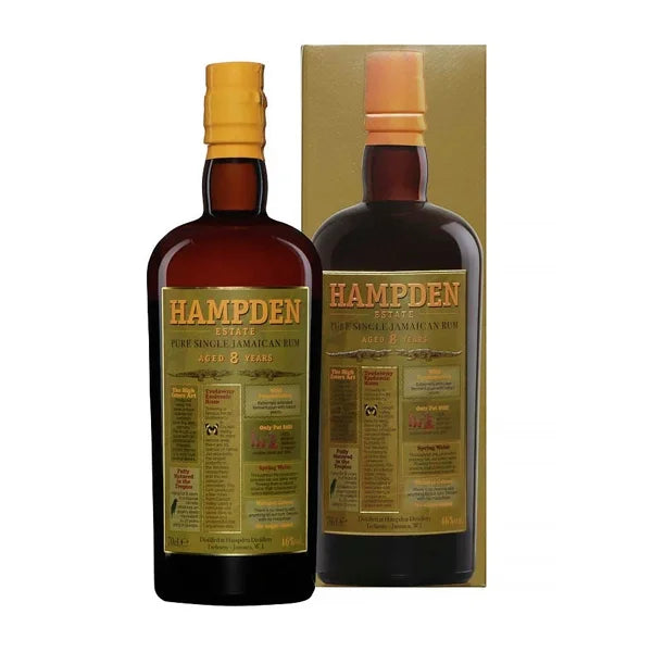 Hampden 8 Year old Rum – 70cl