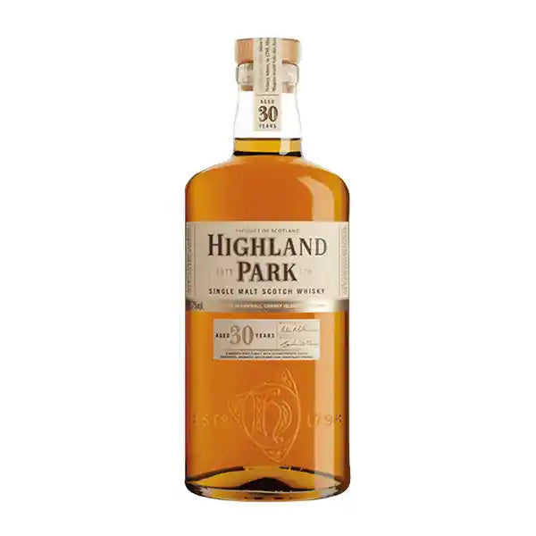 Highland Park 30 Year Old Single Malt Scotch Whisky – 70cl