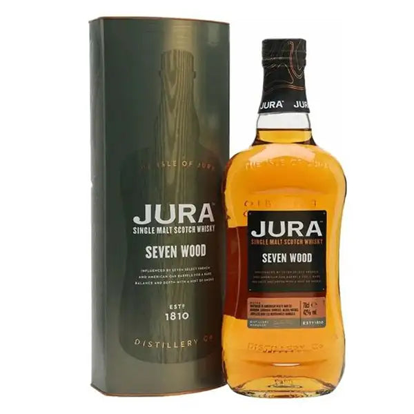 Jura Seven Wood Single Malt Scotch Whisky – 70cl