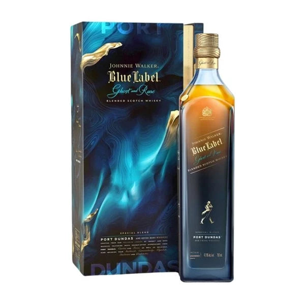 Johnnie Walker Blue Label Ghost Port Dundas Limited Edition Blended Scotch Whisky – 75cl