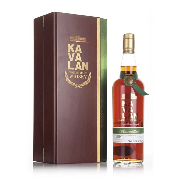 Kavalan Solist Amontillado Single Cask Strength Single Malt Whisky – 70cl