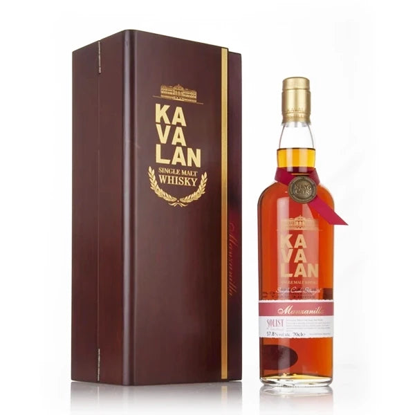 Kavalan Solist Manzanilla Single Cask Strength Single Malt Whisky – 70cl