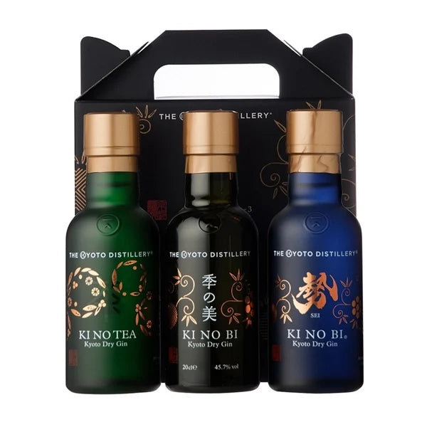 Ki No Bi Gin Gift Set – 3 x 20cl