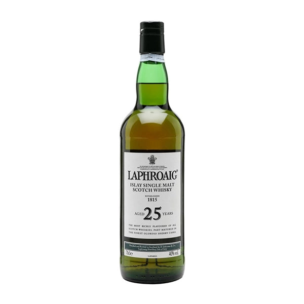 Laphroaig 25 Years Old Single Malt Scotch Whisky - 70cl