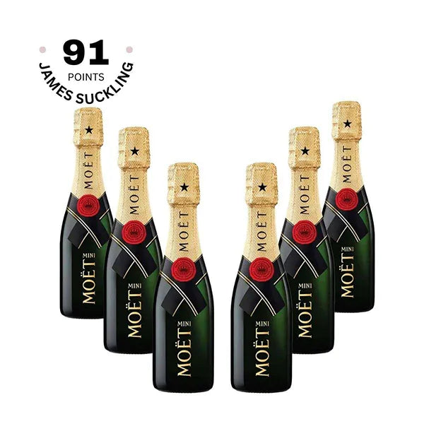 Moet & Chandon Champagne Brut Mini [Party Pack of 6] – 200ml