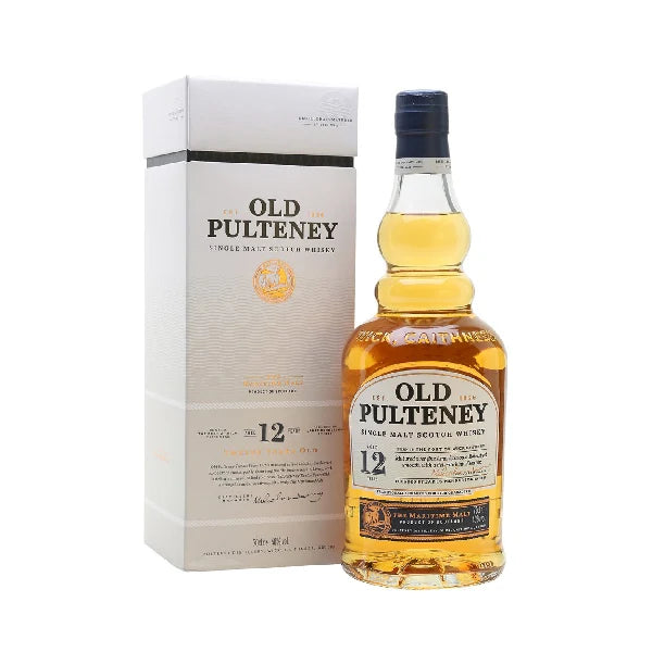 Old Pulteney 12 Year Old Single Malt Scotch Whisky – 70cl