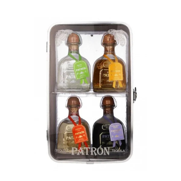 Patron Trolley Collection Gift Set – 4 x 37.5cl