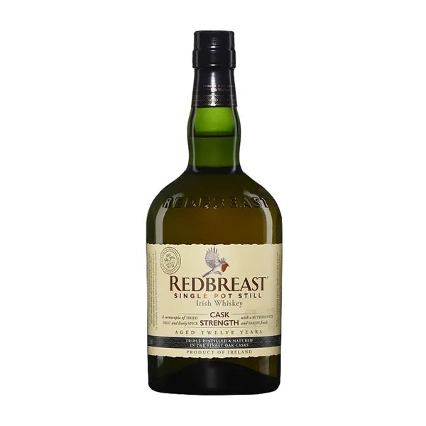 Redbreast 12 Year Old Single Pot Still Cask Strength Irish Whiskey – 70cl