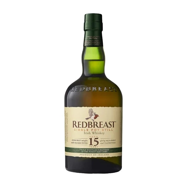 Redbreast 15 Year Old Single Pot Irish Whiskey – 70cl