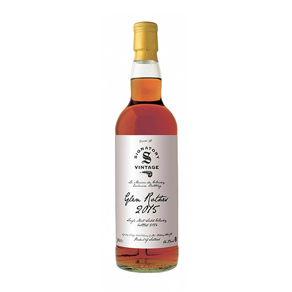 Signatory Vintage Glen Rothes 9 Year Old 2015 Plume 1st Fill Oloroso Sherry Butt CS Foundations - 70cl