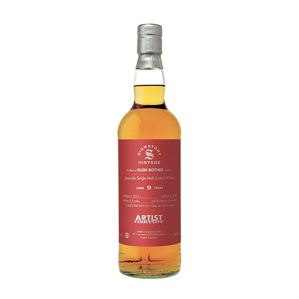 Signatory Vintage Glen Rothes 9 ans 2015 Artist Collective 7.0 - 70cl