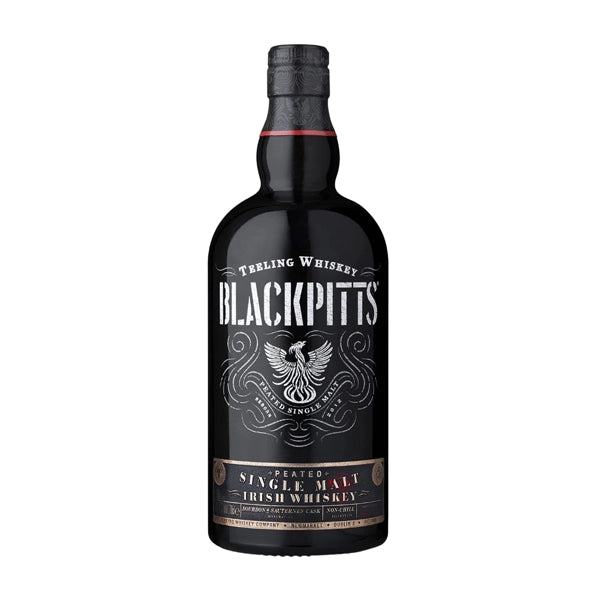 Teeling Blackpitts Peated Irish Single Malt Whiskey – 70cl