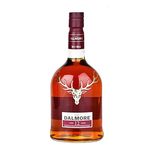 The Dalmore 12 Year Old Single Malt Scotch Whisky – 70cl