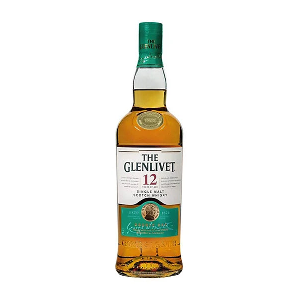 The Glenlivet 12 Year Old Single Malt Scotch Whisky – 70cl