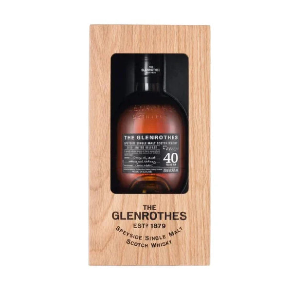 The Glenrothes 40 Year Old Single Malt Scotch Whisky – 70cl