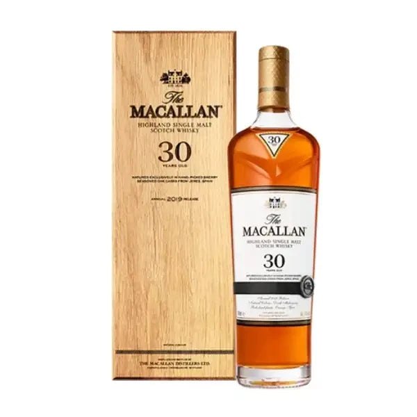 The Macallan 30 Years Sherry Oak Single Malt Scotch Whisky – 70cl