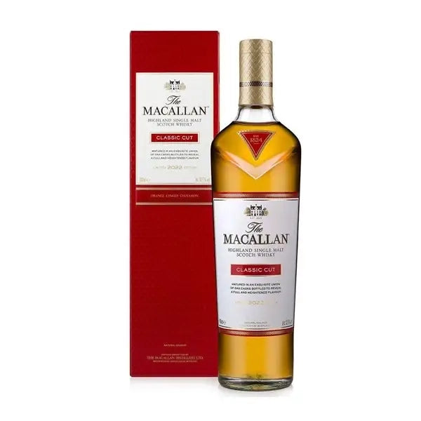 The Macallan Classic Cut [2022 Release] Single Malt Scotch Whisky – 70cl