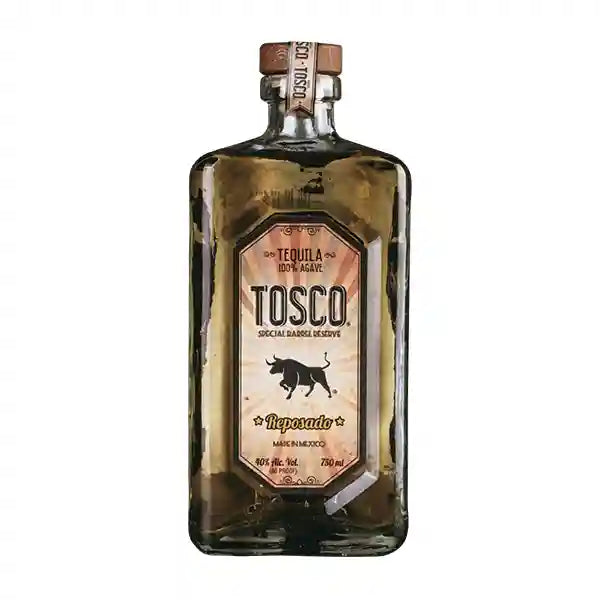 Tosco Tequila Reposado - Imported From Mexico - 75cl